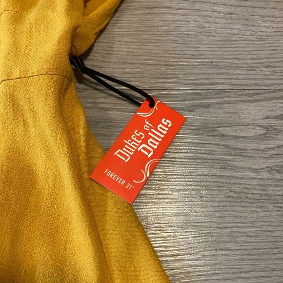 Forever 21 Yellow Mini Dress - Picture 5 of 7